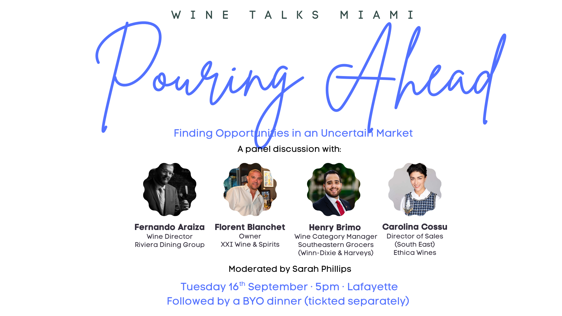 September 2025: Pouring Ahead – Panel & BYO