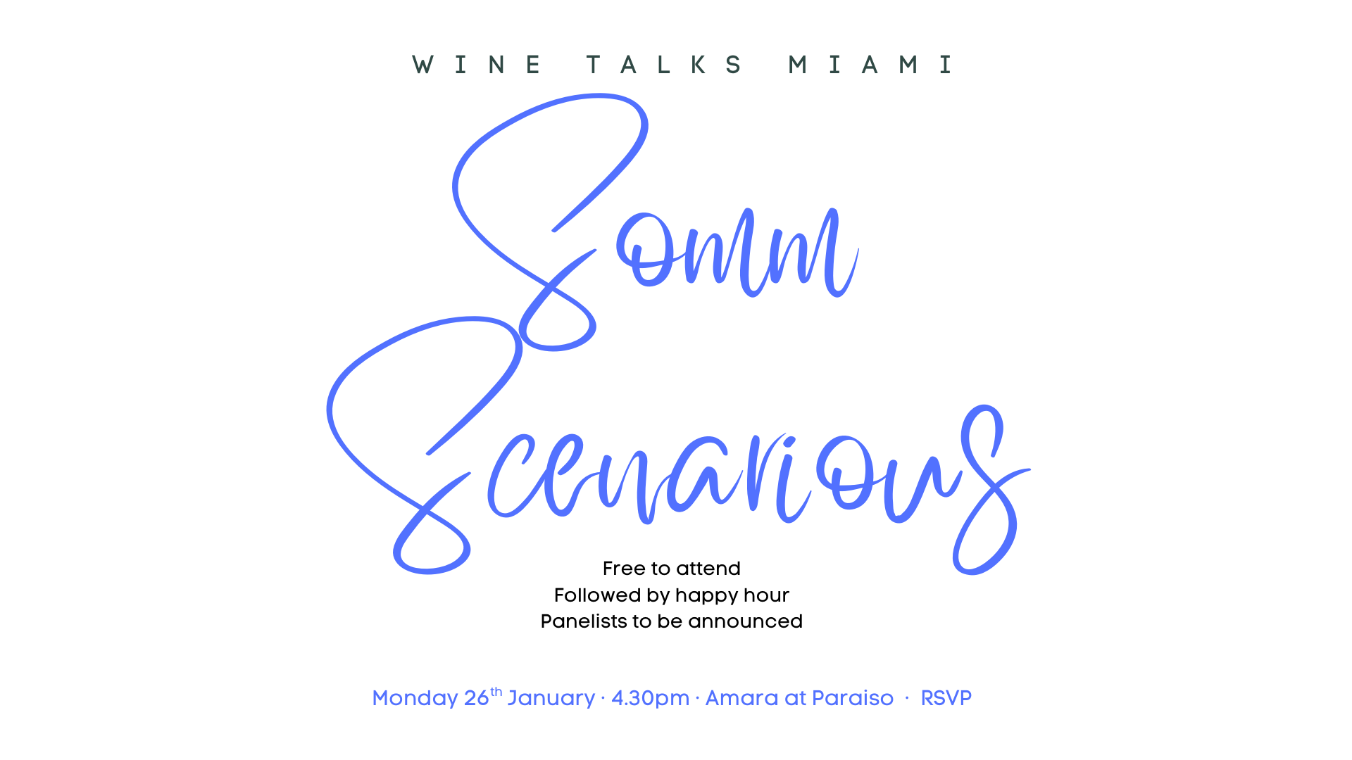 January 26th, 2025 – Somm Scenarios